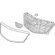 GM 84528144 Upper Grille, Black