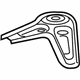 GM 84419602 Rear Bracket, Driver Side