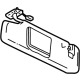 GM 85596547 Sunvisor, Jet Black, Driver Side