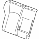 GM 42341786 Seat Back Cover, Black, Rear