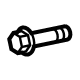 GM 11549342 Solenoid Bolt