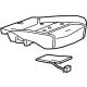 GM 85595157 Seat Cushion Pad, Front Passenger Side