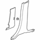 GM 84577886 Lower Center Pillar Trim, Black, Inner Driver Side