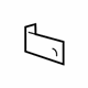 GM 15832949 Rear Bracket, Front