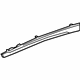 GM 22976033 Applique, Black, Rear Driver Side, Carbon