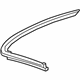 GM 84257336 Front Weatherstrip Retainer, Top