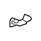 GM 13466343 Upper Extension Bracket, Driver Side