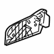 GM 88899084 Outer Cover, Gray, Front Passenger Side