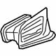 GM 39017262 Air Vent Grille, Silver, Passenger Side