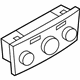 GM 13231048 Heater Control, Charcoal Trim
