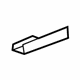 GM 23173892 Track Cover, Rear