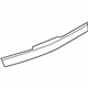 GM 22814000 Molding, Rear