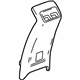 GM 13479699 Rear Trim Panel, Black