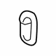 GM 19316990 Upper Hinge Seal