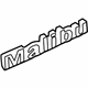GM 22638462 Nameplate, Rear
