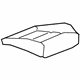 GM 84941759 Cushion Cover, Passenger Side