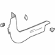 GM 42497292 Front Sill Plate, Black, Driver Side