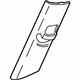 GM 42422871 Adjust Cover, Gray, Driver Side
