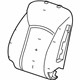GM 23384988 Seat Back Pad, Front