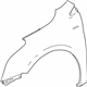 GM 84399916 Fender, Front Passenger Side