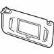 GM 84247138 Sunvisor, Gray, Passenger Side