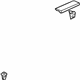 GM 10327900 Rear Sill Plate, Passenger Side