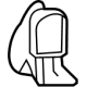 GM 84002334 Floor Duct, Passenger Side