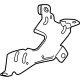 GM 86800218 Mount Bracket, Driver Side