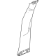 GM 42837531 Center Pillar Trim, Jet Black, Driver Side