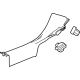 GM 42808323 Rear Sill Plate, Jet Black, Driver Side