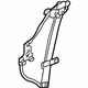 GM 10345288 Window Regulator, Front Passenger Side