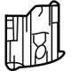 GM 84368389 Inner Wheelhouse Brace, Rear Driver Side