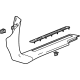 GM 84701444 Front Sill Plate, Jet Black, Driver Side