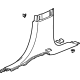 GM 84954505 Lower Center Pillar Trim, Black, Inner Passenger Side