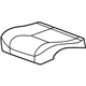 GM 15823070 Seat Cover, Black, Rear Passenger Side