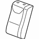 GM 15923899 Seat Back Cover, Black, Passenger Side