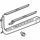 GM 84072168 Front Sill Plate, Black, Passenger Side
