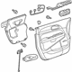 GM 23143899 Door Trim Panel, Titanium, Front Driver Side
