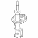 GM 42478300 Strut, Driver Side