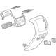 GM 84295090 Rear Panel Assembly, Black