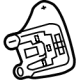 GM 13530959 Shift Paddle, Black, Driver Side