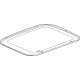 GM 84650856 Sunroof Glass