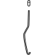 GM 42754366 Lock Rod, Driver Side