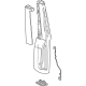 GM 87866702 Tail Lamp, Black, Driver Side