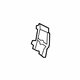 GM 23260322 Rear Insulator, Upper Driver Side