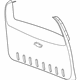 GM 15783703 Lower Trim Panel, Gray, Rear