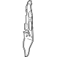 GM 84628539 Front Pillar, Driver Side