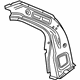 GM 20903907 Lock Pillar Reinforcement, Upper Passenger Side
