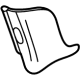 GM 84588226 Access Cover, Jet Black, Driver Side