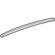 GM 84376597 Reveal Molding, Black, Rear Upper Driver Side